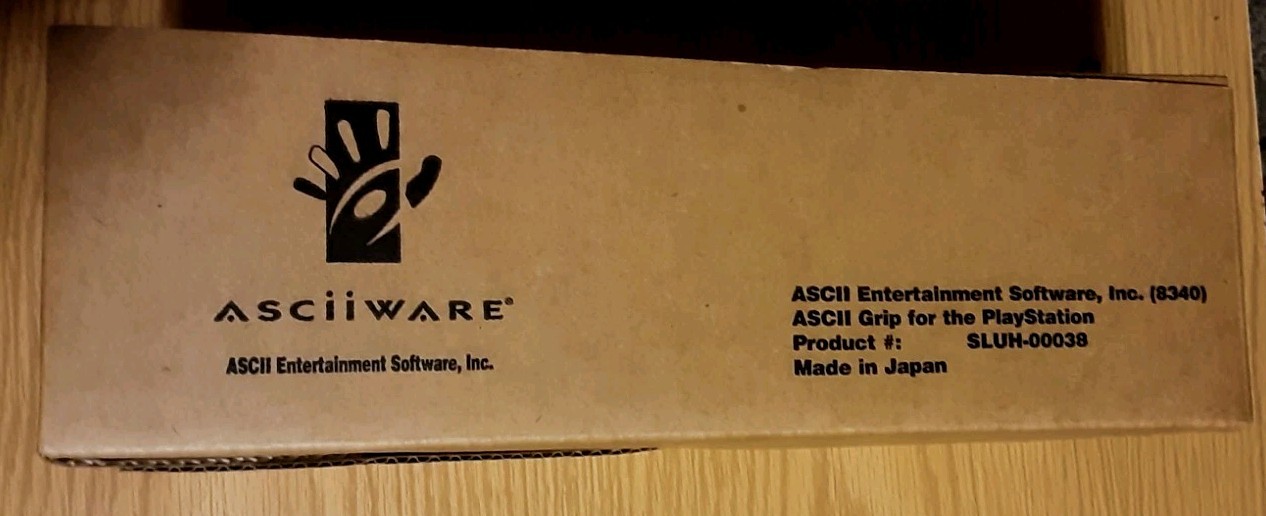Box Of 4 NOS PS1 ASCII Grip V Controller Pad Playstation