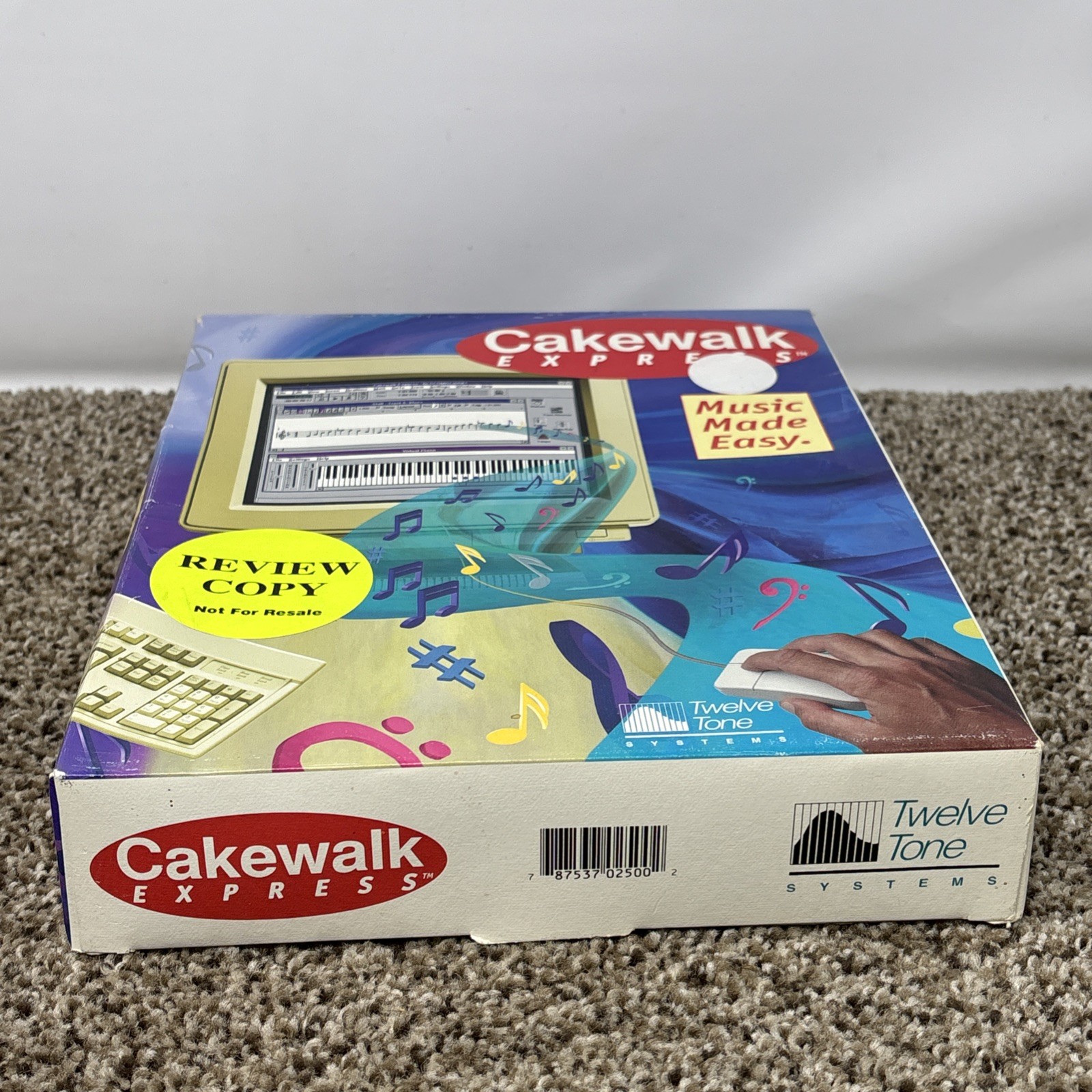 Cakewalk Express 3.01 Software IBM PC DEMONSTRATION LOANER COPY READ