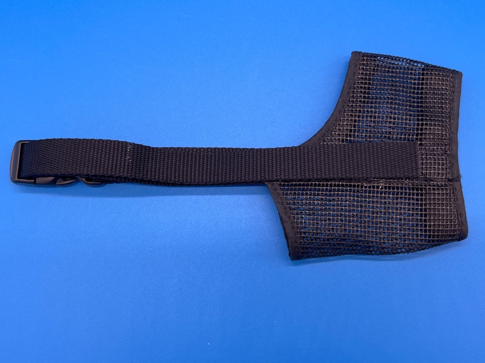 Dog Muzzle Black Mesh With Adjustable Strap Size 2