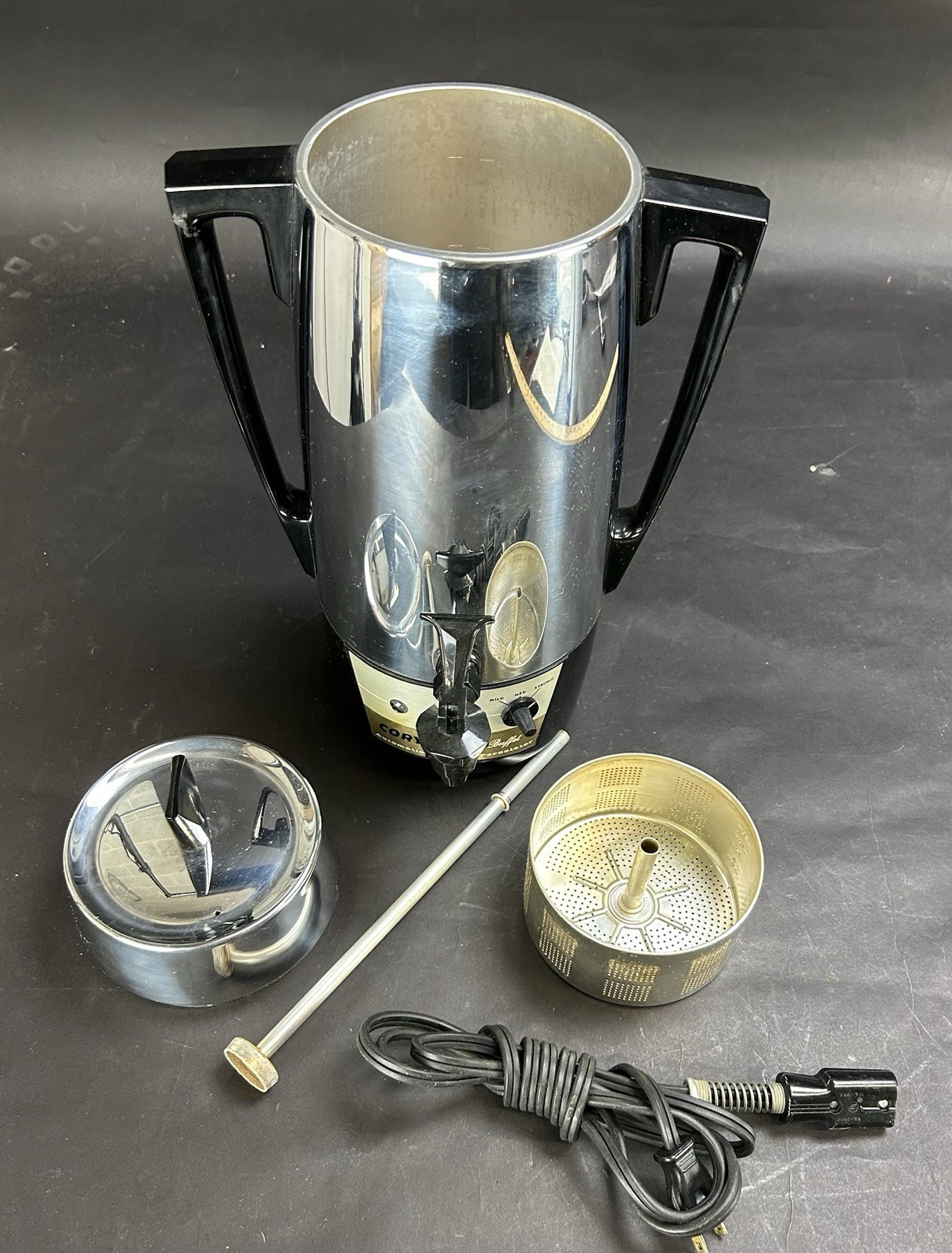 Vintage CORY Royal Buffet Electric Automatic Coffee Percolator Model A20P