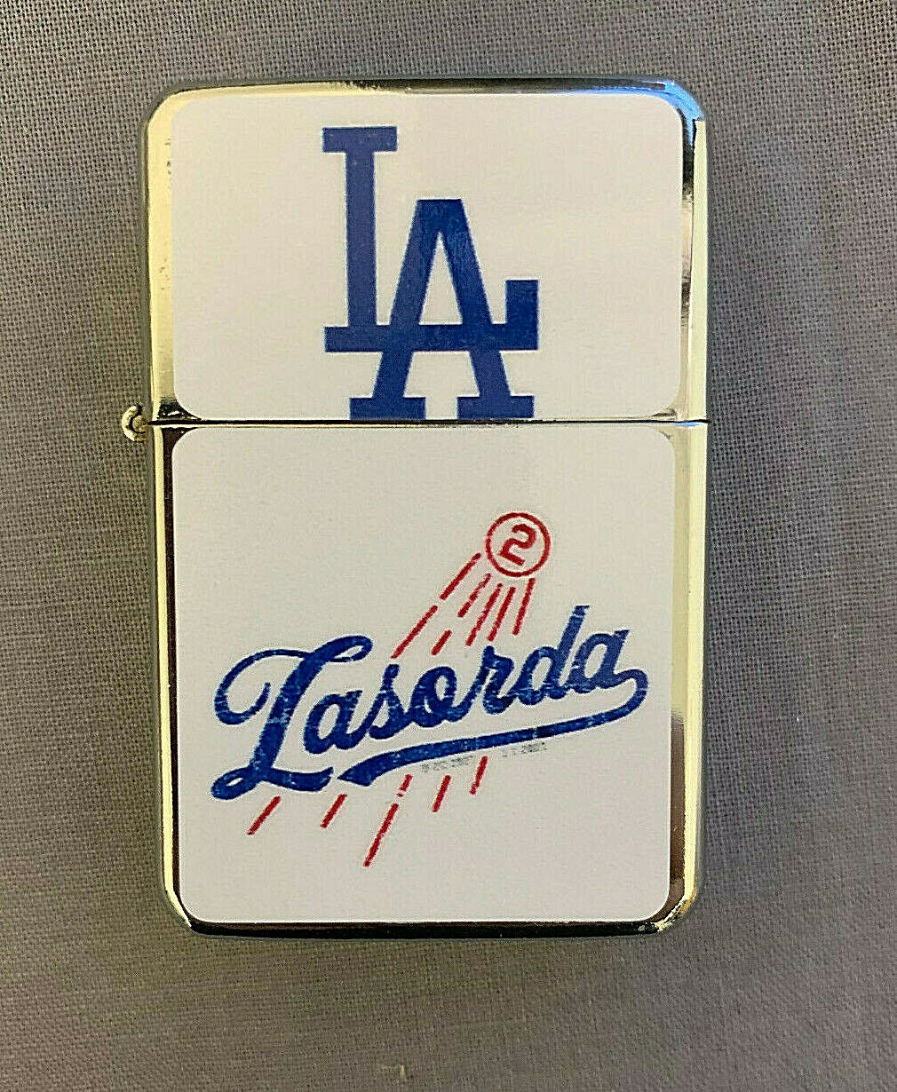 LA Sports Legend Flip Top Oil Lighter Windproof
