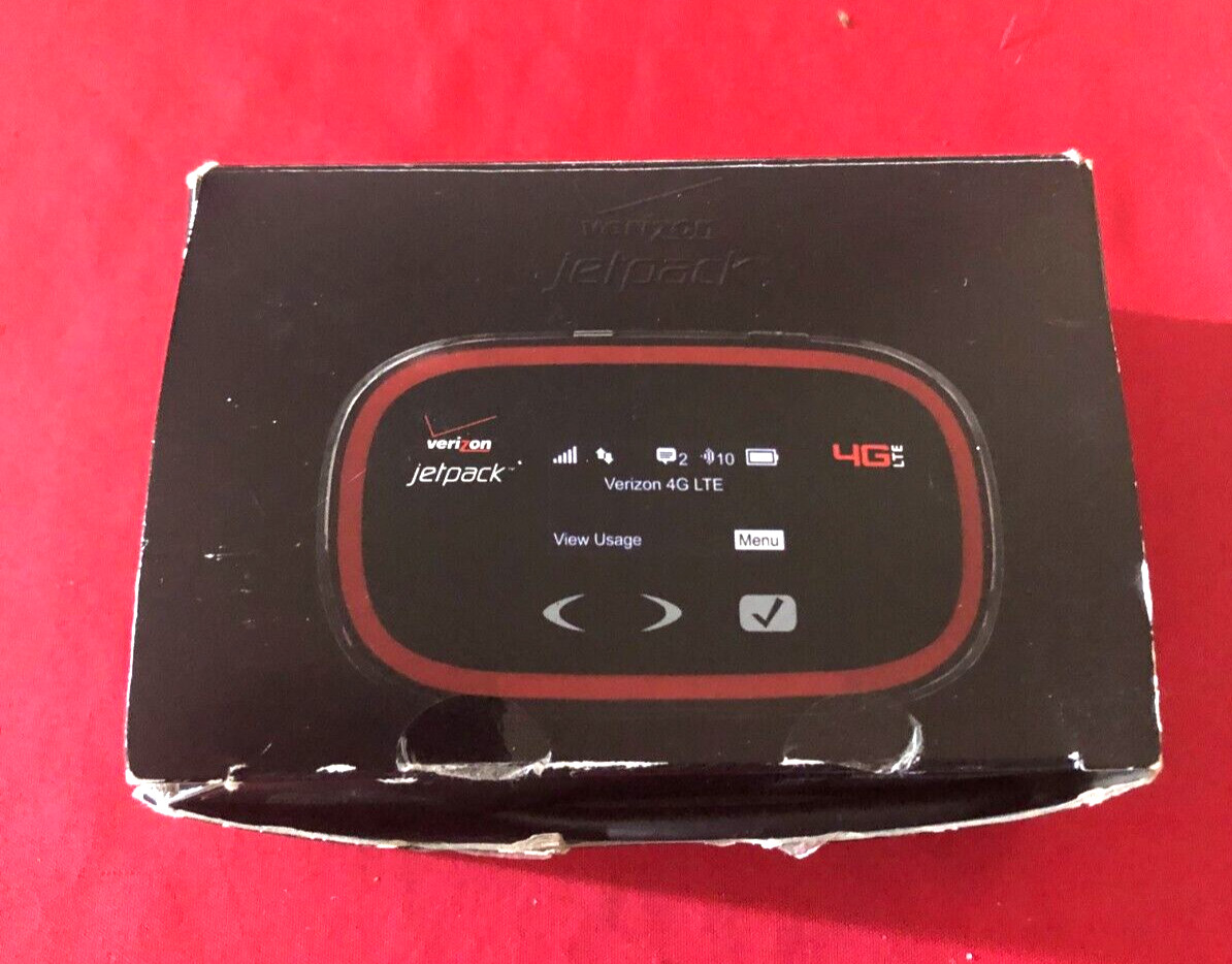 Open Box Novatel MIFI5510L 4G Jetpack LTE Mobile Hotspot Verizon Wireless