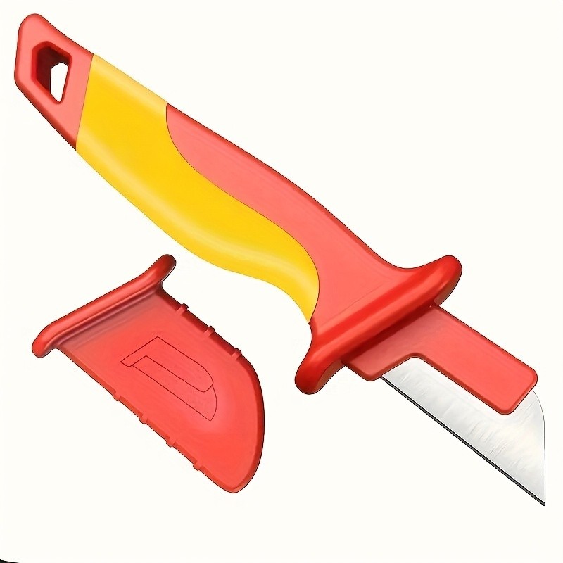 Electrical Wire Stripping Knife  - Multi-Blade for Cable Repair & Wiring