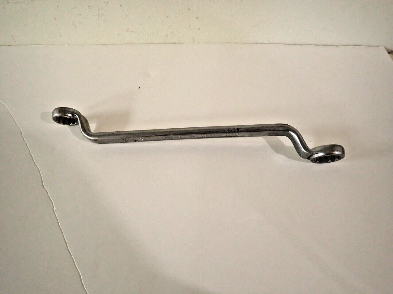 Vintage Westline H2244 Offset Box End 12 point 5/8" x 11/16" Wrench made in USA