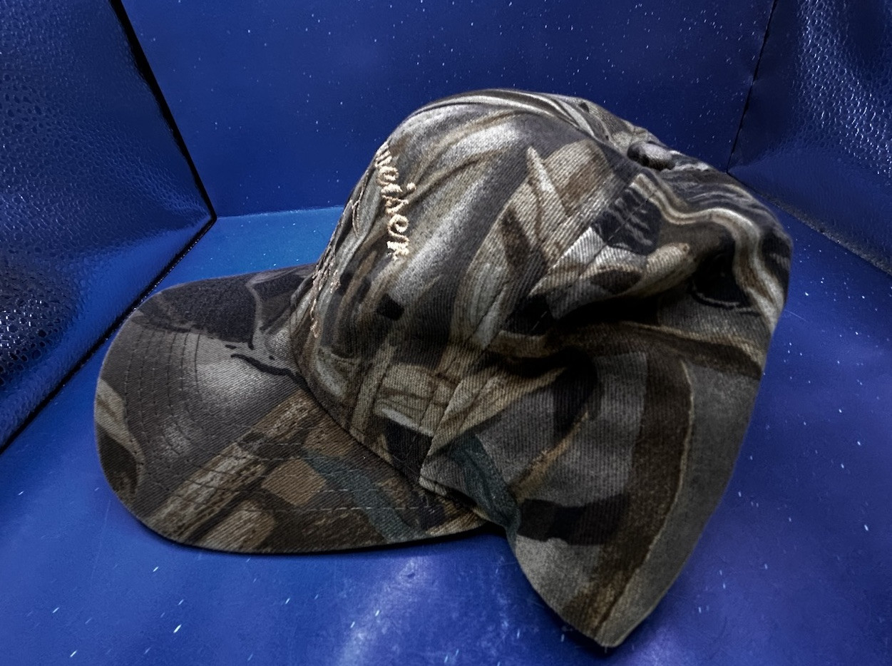 Vtg 2000 Budweiser Official Beer Of Ducks Unlimited Camo Snapback Cap Hat USA DU