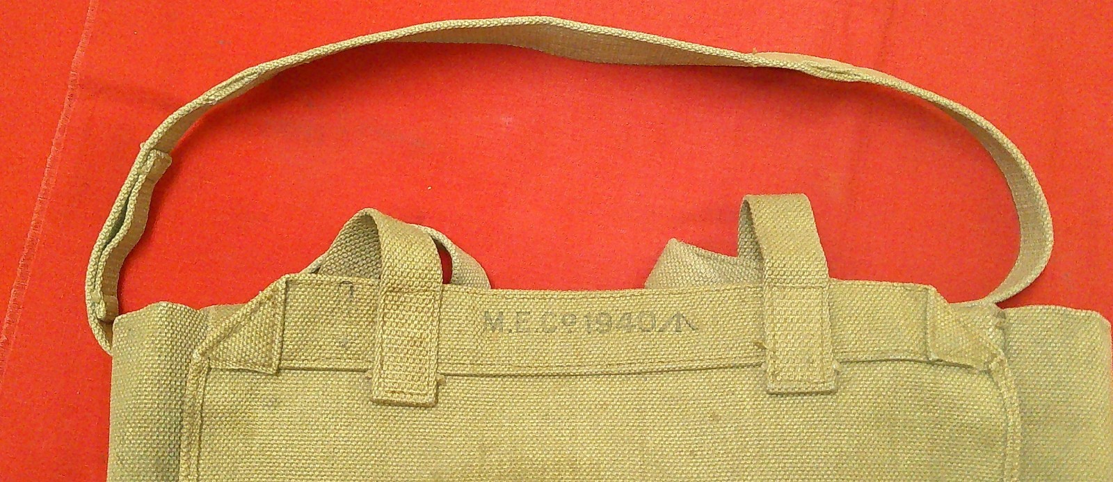 WW 2 Satchell or Backpack WW 2 dated - FREE SHIPPING
