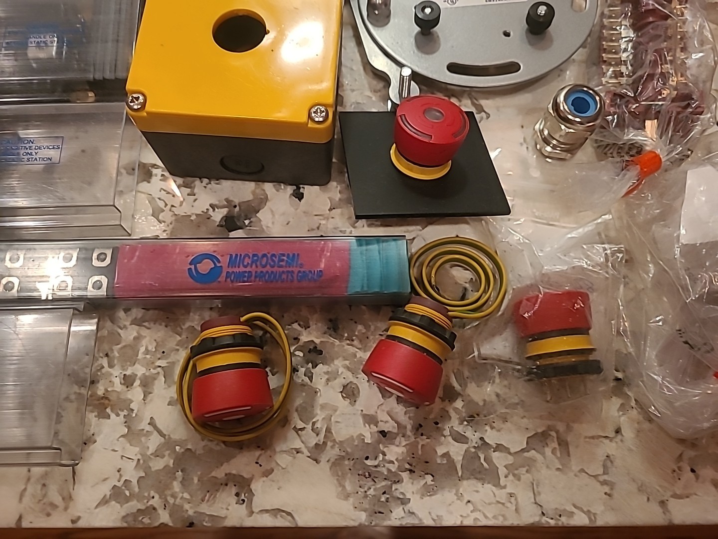 Microsemi Assorted Lot Of PARTS & COMONENTS