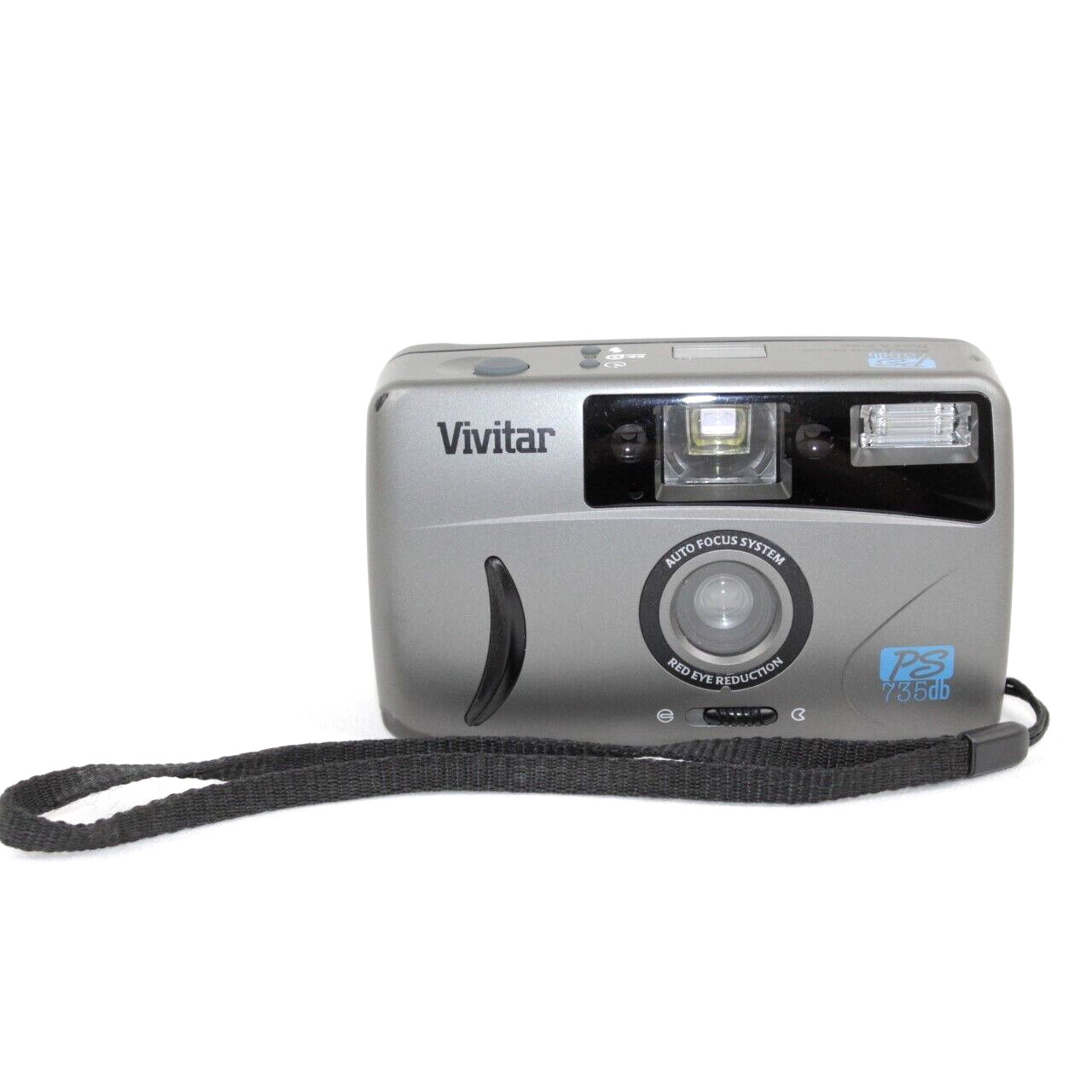 Vivitar PS 735 db Compact 35mm Film Point & Shoot Camera w/Strap