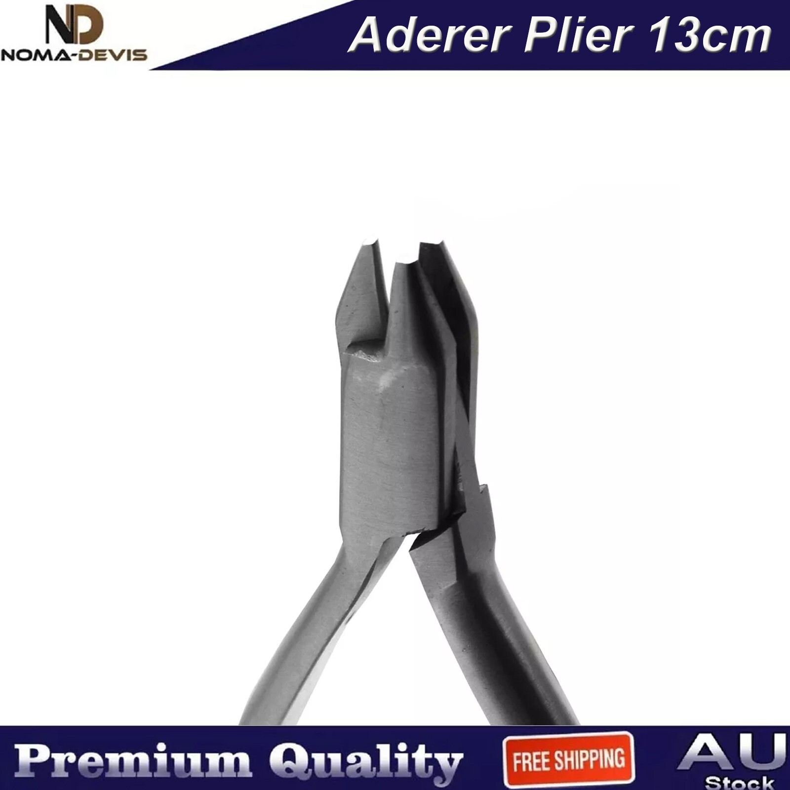 Dental Aderer Plier Three Jaw Archwire Loop Forming Contouring Orthodontic Plier