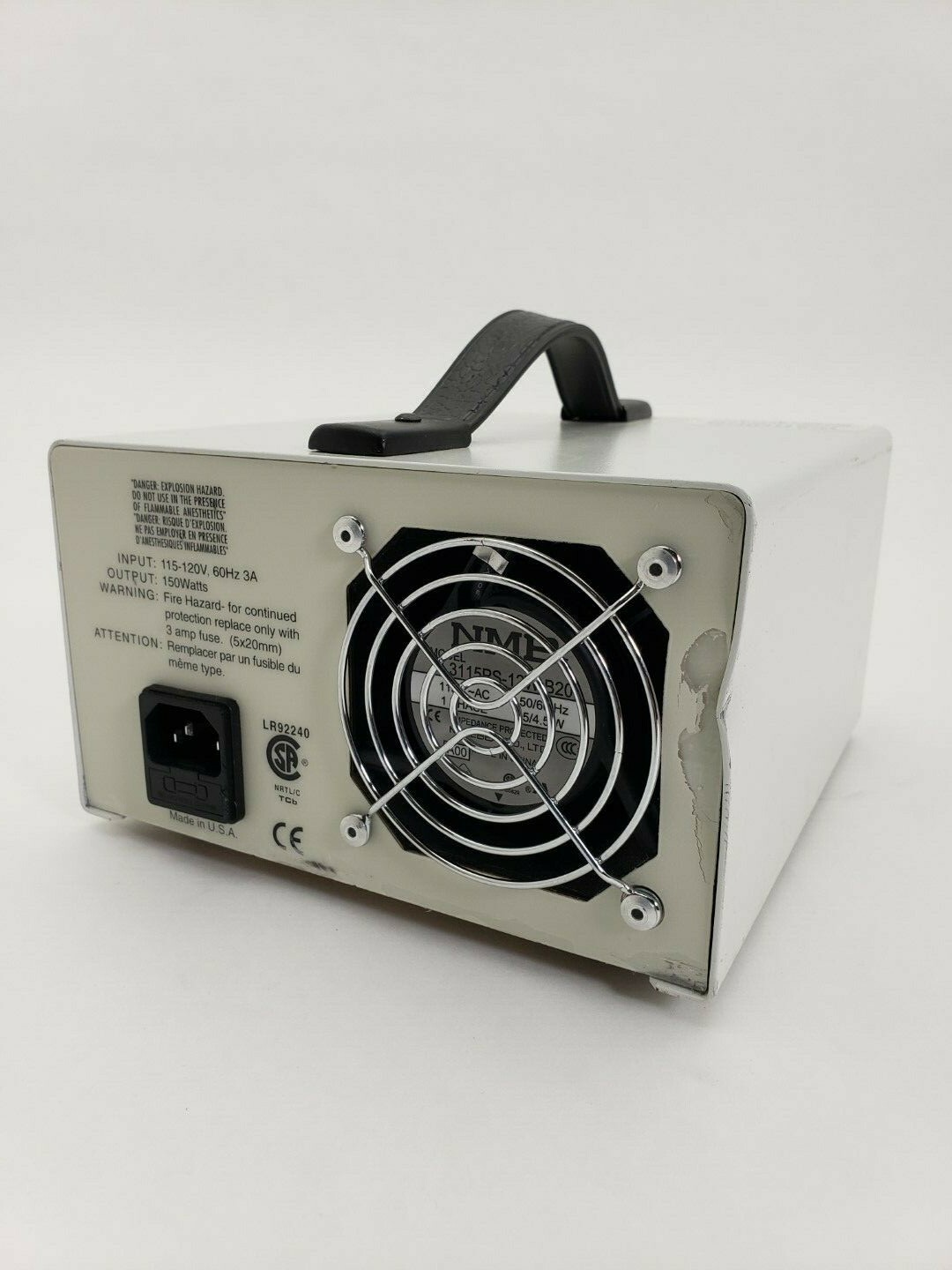 JH TECHNOLOGIES EKE ACE FIBER OPTIC LIGHT SOURCE - NEEDS NEW BULB - PN 20500./26
