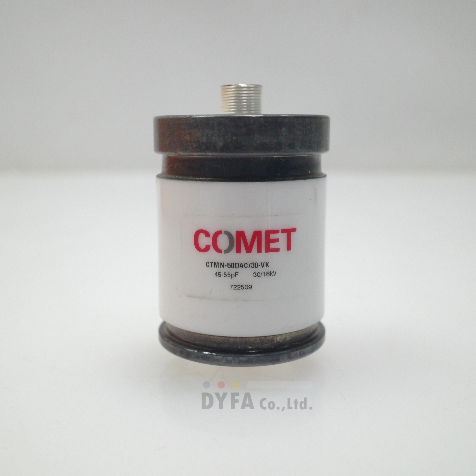 COMET discolore Capacitor Used CTMN-50DAC/30-VK 45-55pF 30/18kV SEM-I-933=2L12-1