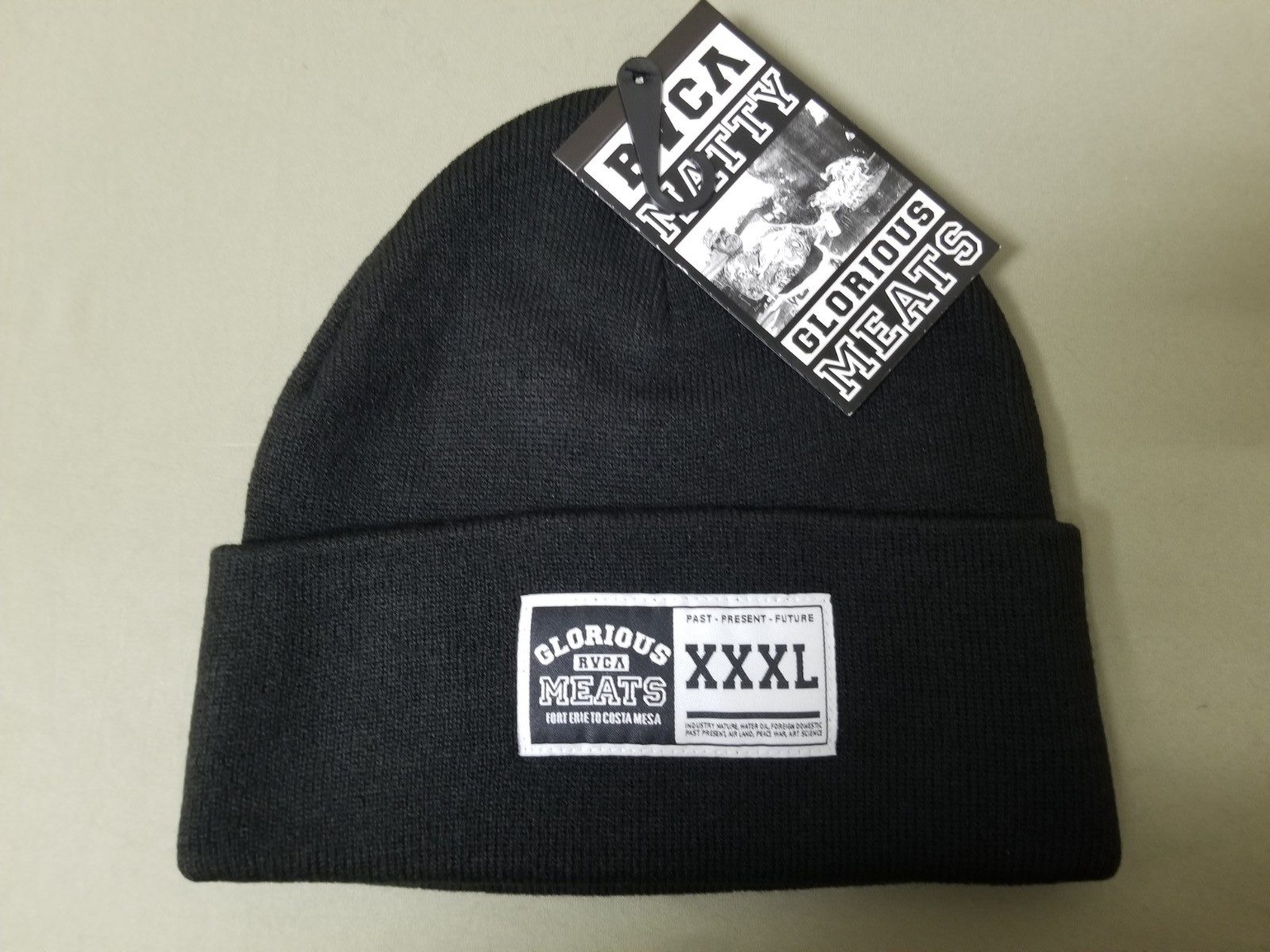 New RVCA x Matty Matheson Matty Glorious Meats Winter Beanie.