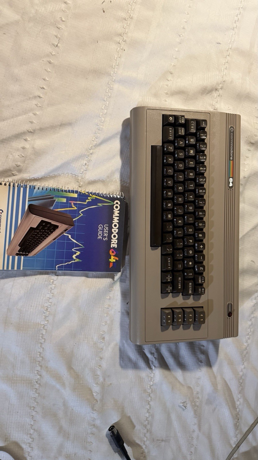 RESTORED Retro Commodore 64 Home Computer C64 Vintage Video Game System