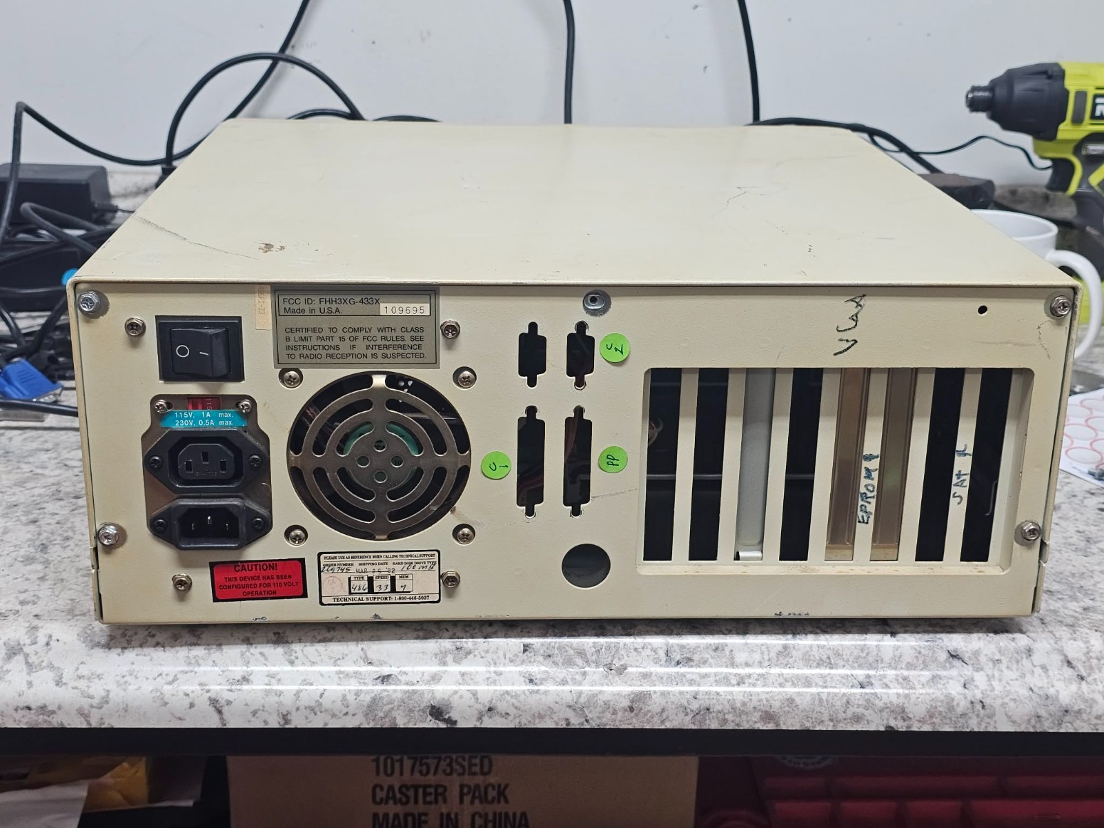 Vintage Retro Rare Northgate Computer Computer Chassis/Case/Shell Complete Clean