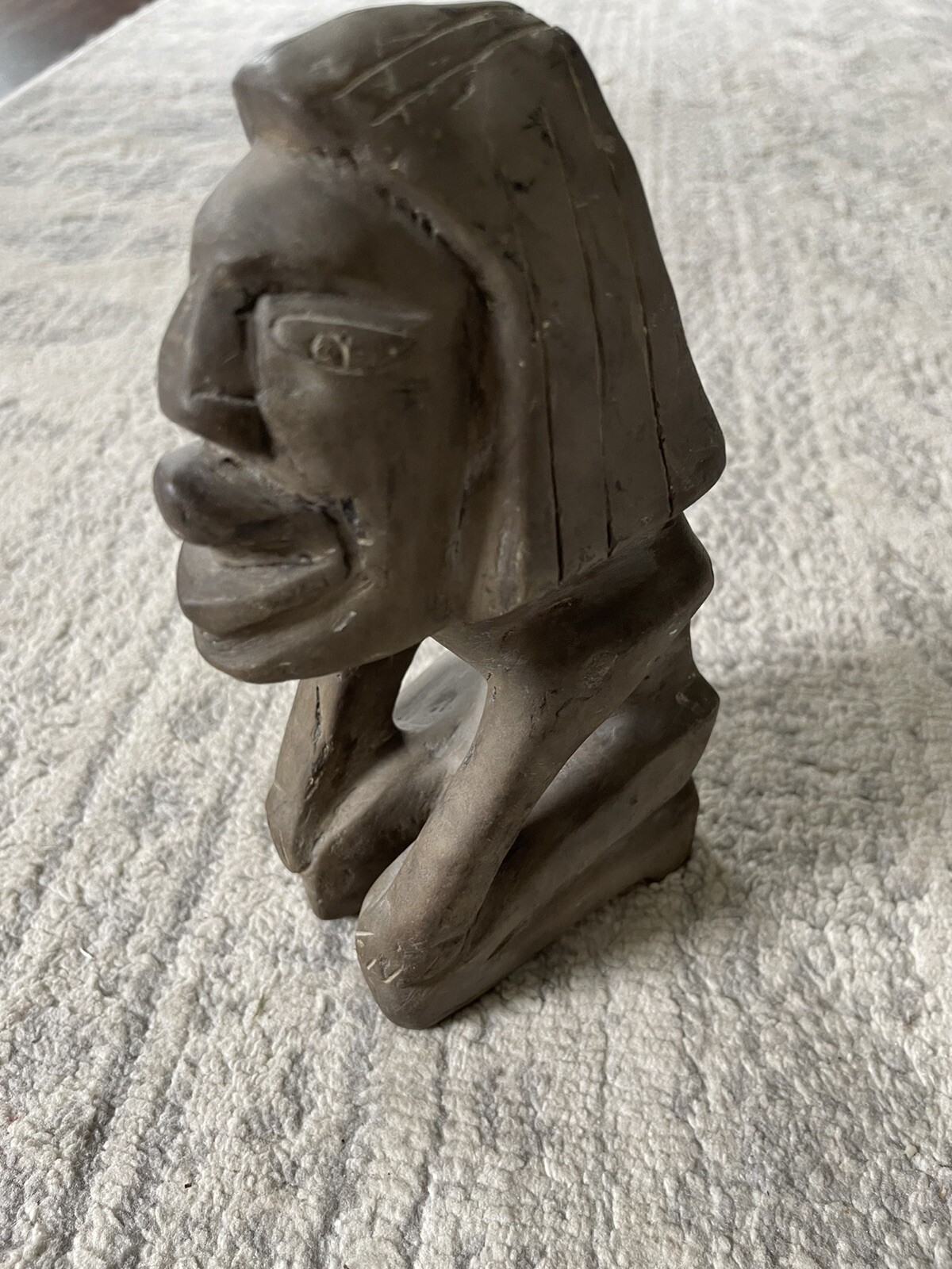 Statue- pre colombian chimu pottery ?