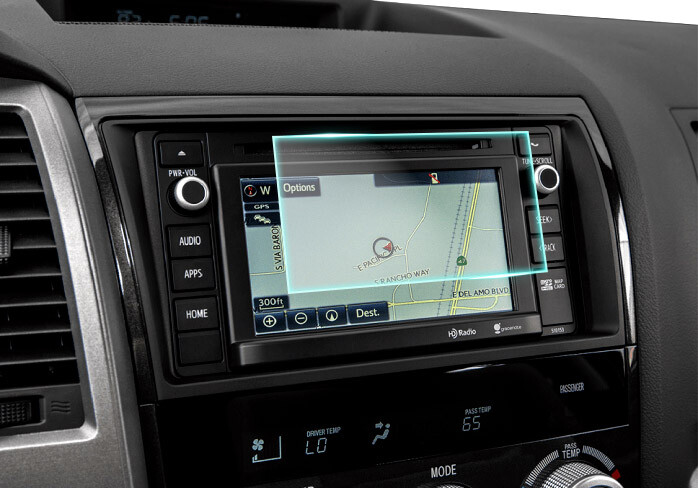 Crystal Clear Screen Protector for 2016 Toyota Sequoia 6.1'' Vehicle Navigation