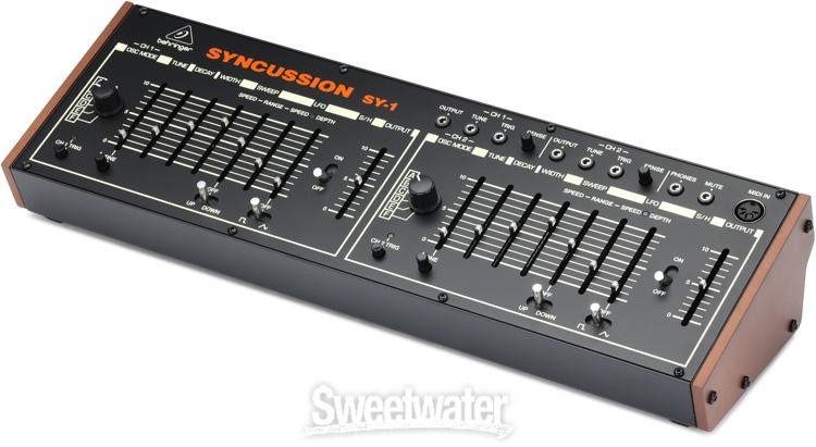 Behringer Syncussion SY-1 Dual-channel Analog Percussion Synthesizer