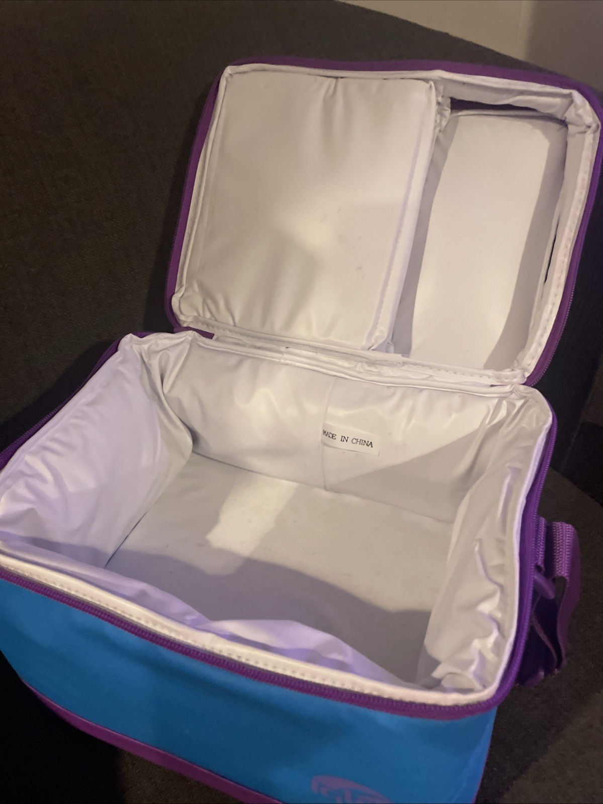 Igloo Collapsible And Cool Lunch Bag Cooler, Separate Snack And Sandwich Mint