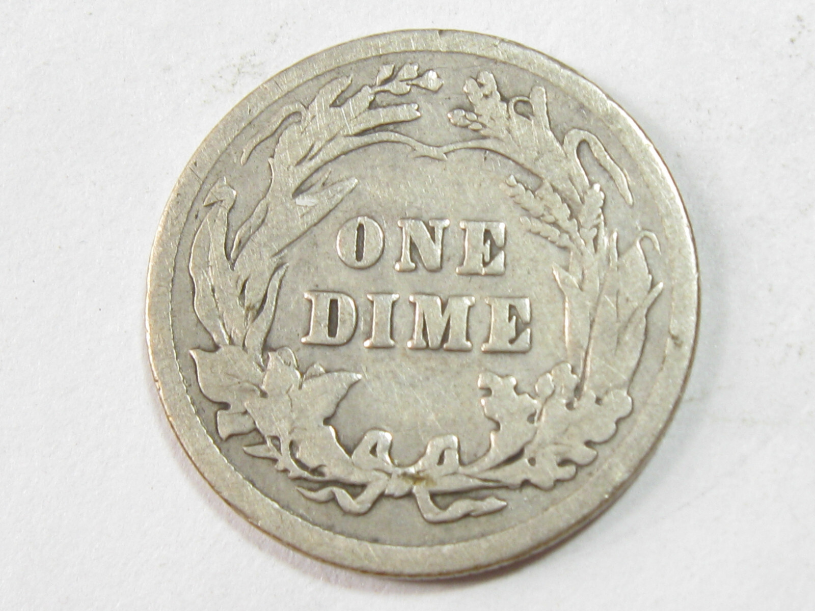 1912 Silver Barber Dime - #10841-11