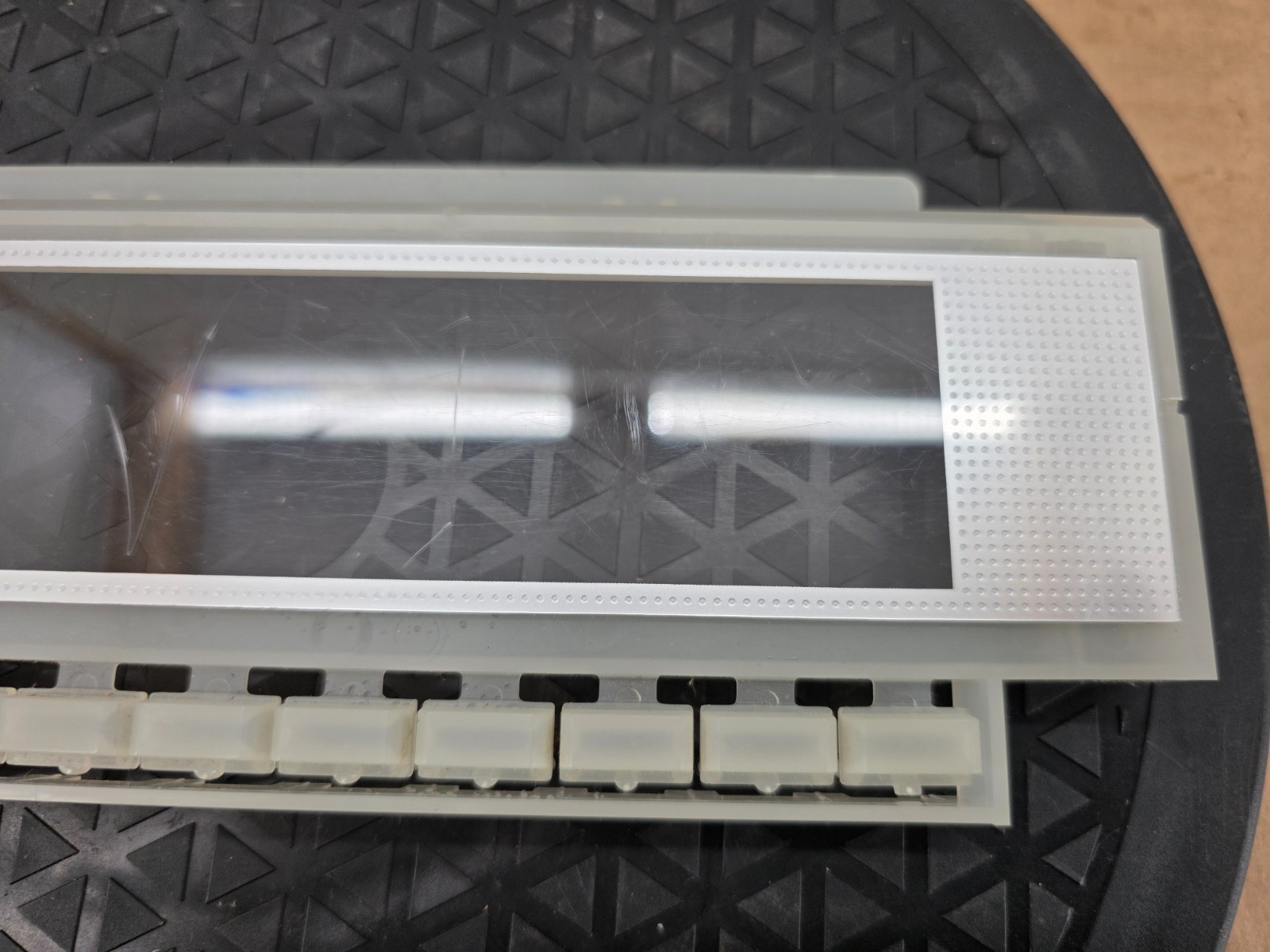 korg triton le 76 Clear Plastic LCD Screen Cover Unit plus buttons