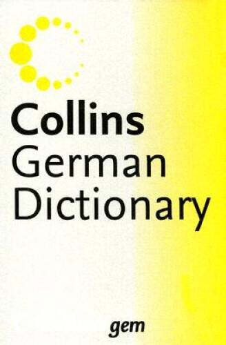 Collins German Dictionary (Collins Language) - Mass Market Paperback - GOOD