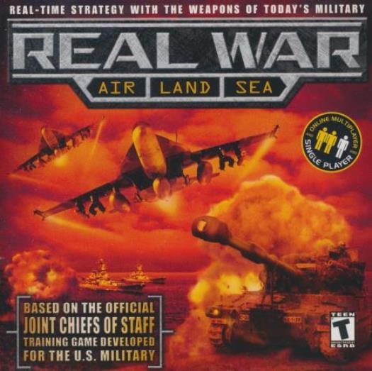 Real War PC CD land sea air warfare world military army biological strategy game