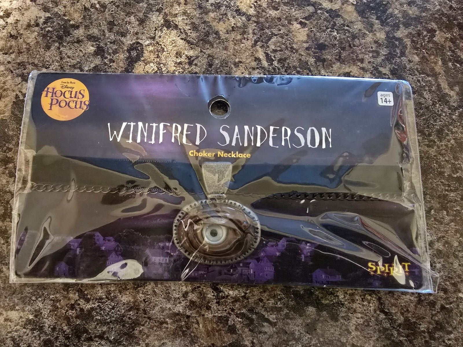 Disney  Winifred Sanderson Choker Co Necklace Hocus Pocus Spirit Halloween New!!