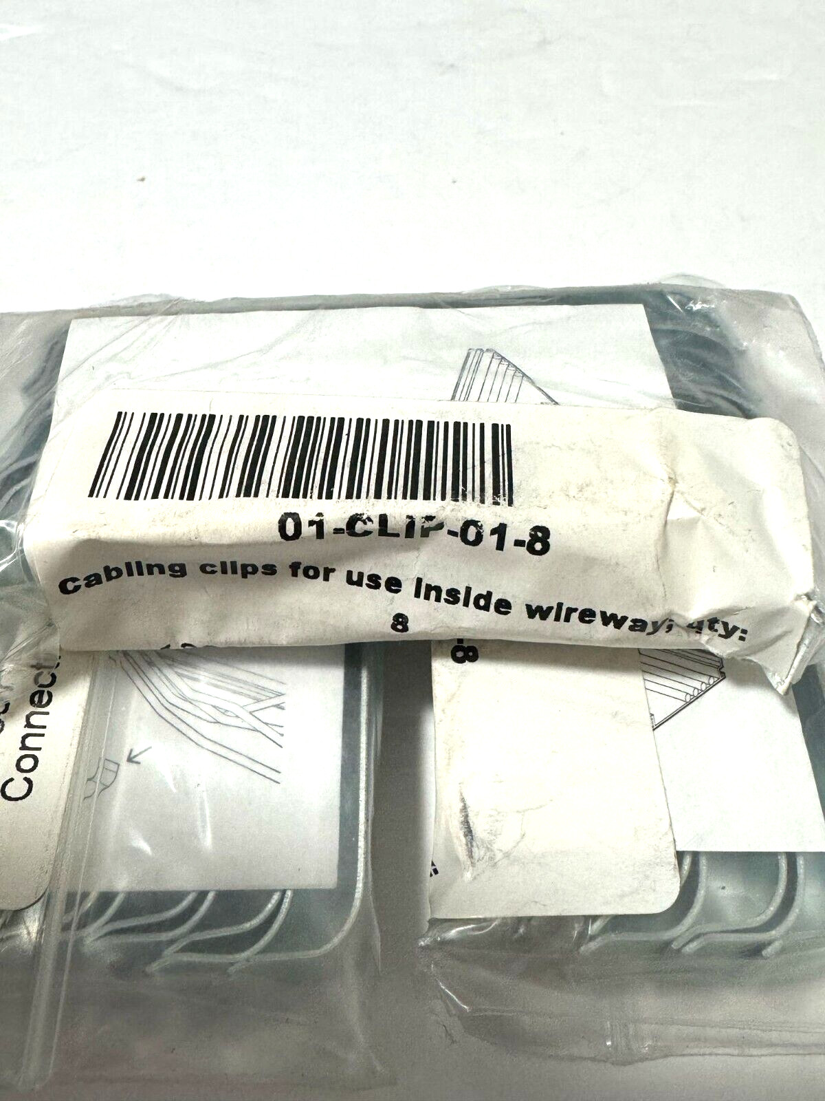 40 Pcs Cable Cabling Clips for use inside wireway # 10262