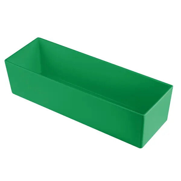 TableCraft CW5010GN Simple Solutions™ Half Size 8.25 Qt. Long Aluminum Bowl