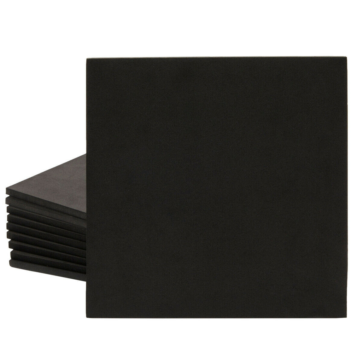4 Sheets Adhesive Neoprene Rubber Sheet Sponge Foam Pad for Craft 2cm