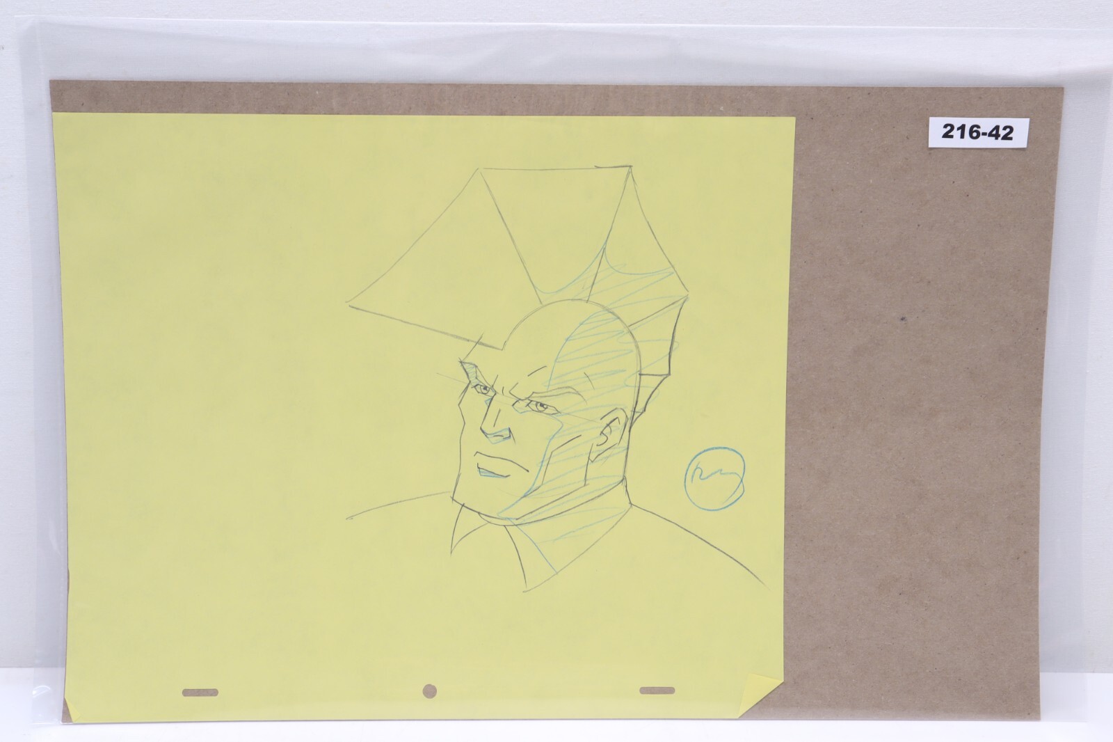 The Savage Dragon Original Animation Production Sketch Drawing (216-42)