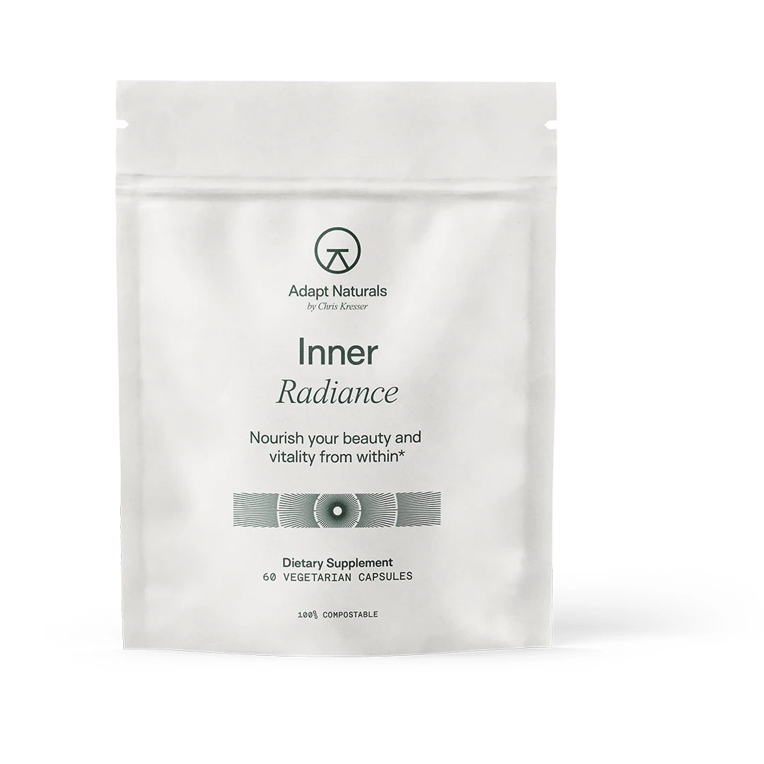 Adapt Naturals Inner Radiance – 60 Vegetarian | Skin, Hair & Nail Suppoort