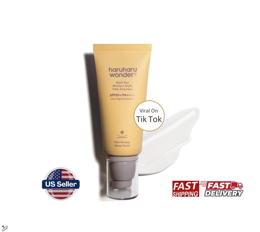 Haruharu Wonder Black Rice Moisture Airyfit Daily Sunscreen 50ml (1.69fl.oz)