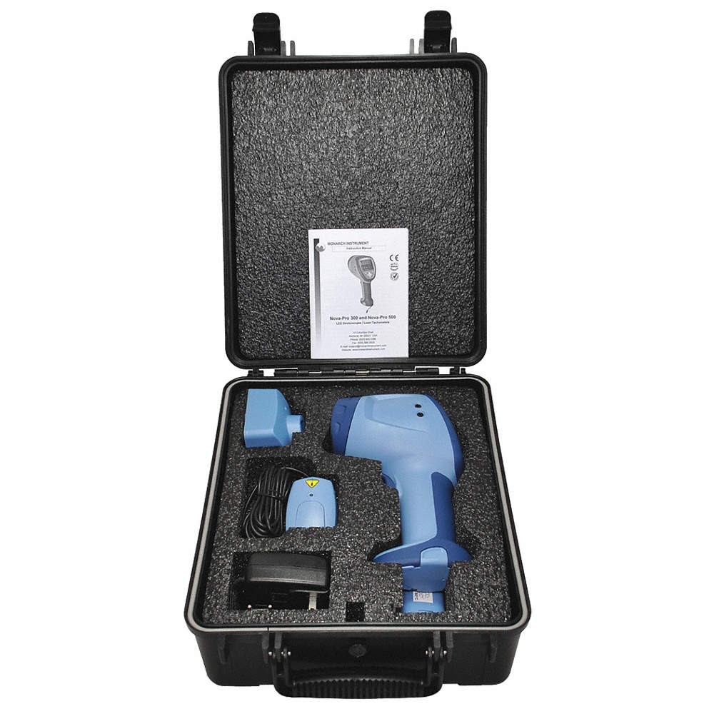MONARCH 6245-011 DgtlStroboscopeKit,0.001 fpm,0.001 % Acc 52VG65