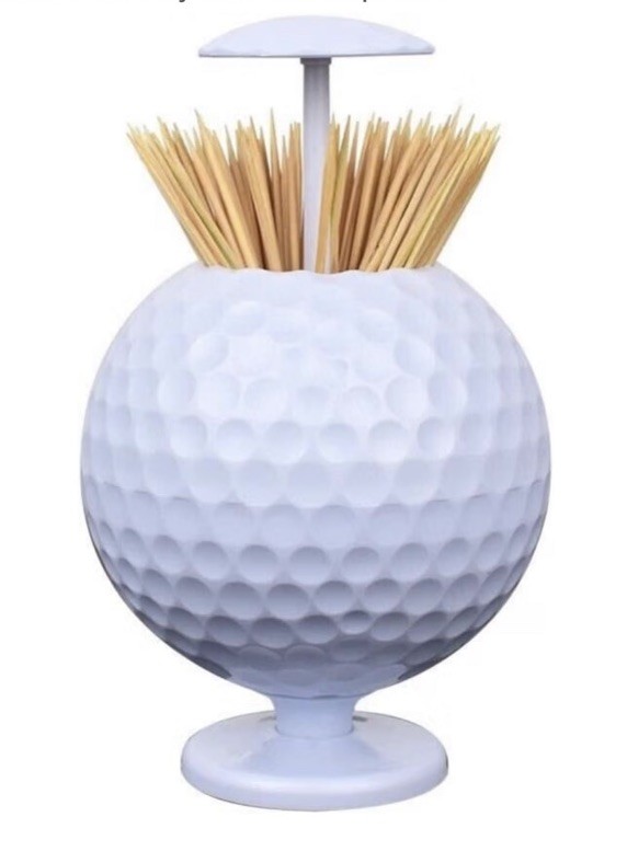 Golf Ball Toothpick Holder