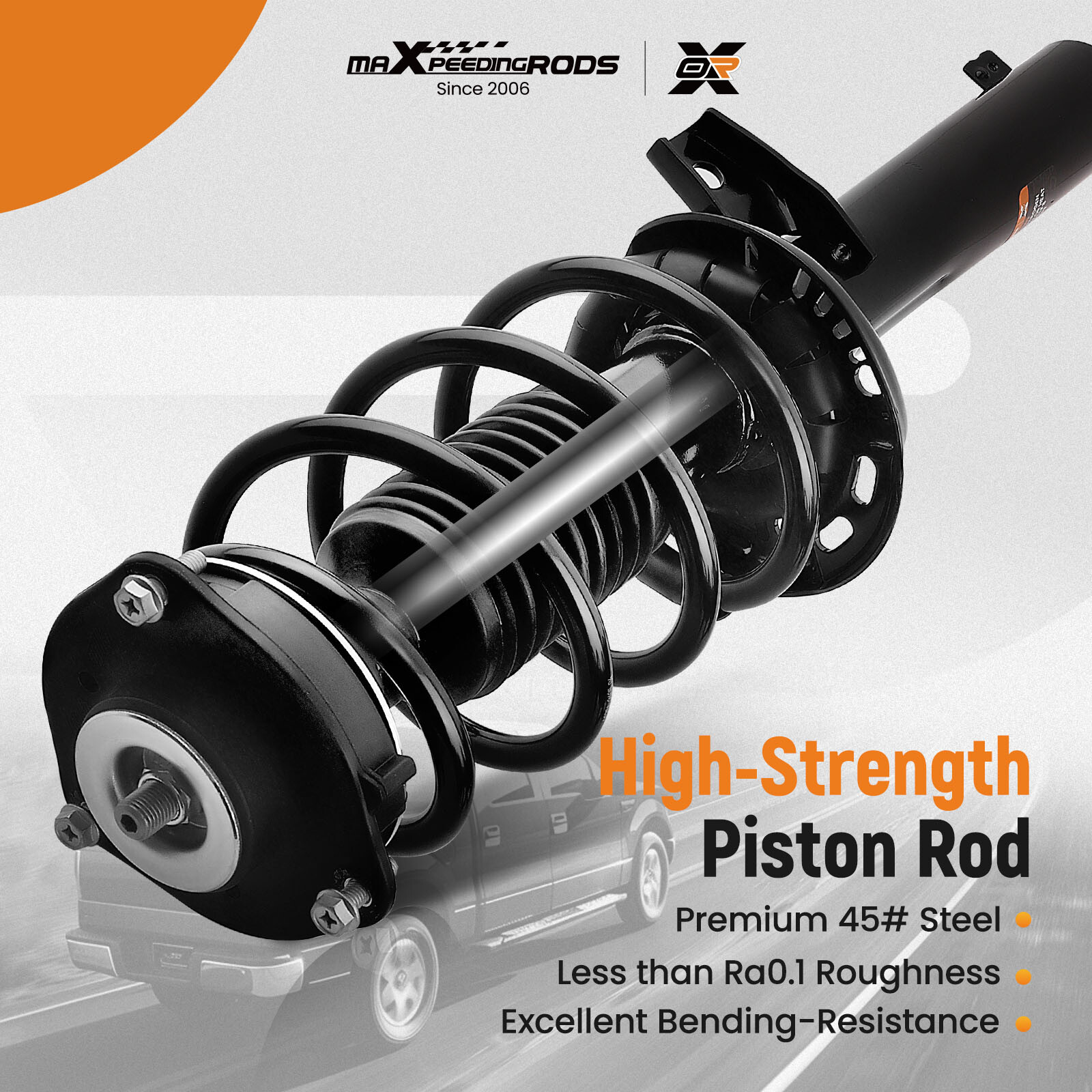 Pair Front Shock Struts Springs Assembly For Volkswagen Jetta Beetle Golf Passat