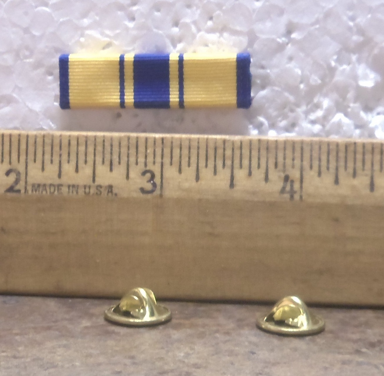 US Air Force Commendation Ribbon with Single Bar Holder