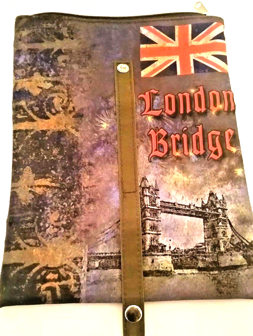 Bead Landing Foldable London Bridge Bag W 4 Pockets Crafts Jewelry Making