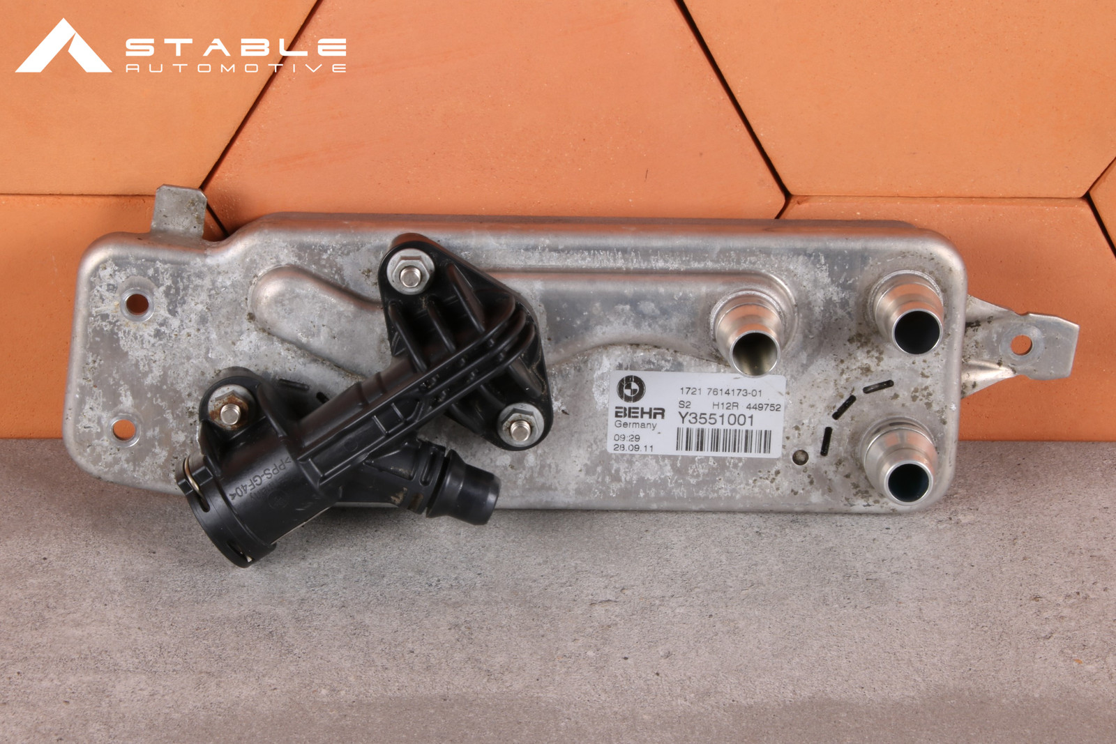BMW F01 F07 F10 F11 F12 F13 AUTOMATIC TRANSMISSION OIL COOLER 7614173