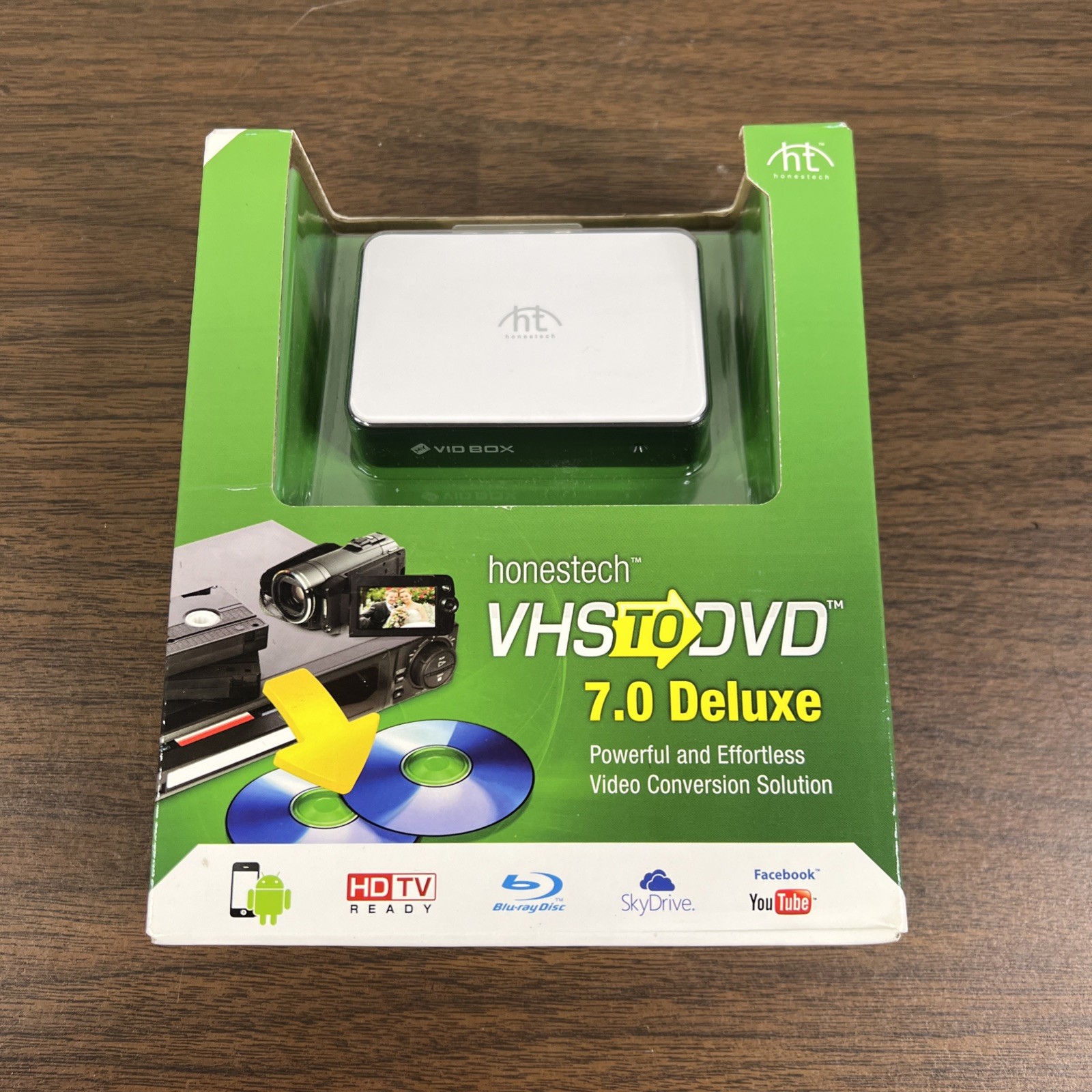 Honestech VHS to DVD 7.0 Deluxe NEW Sealed Video Tape Converter Capture Software