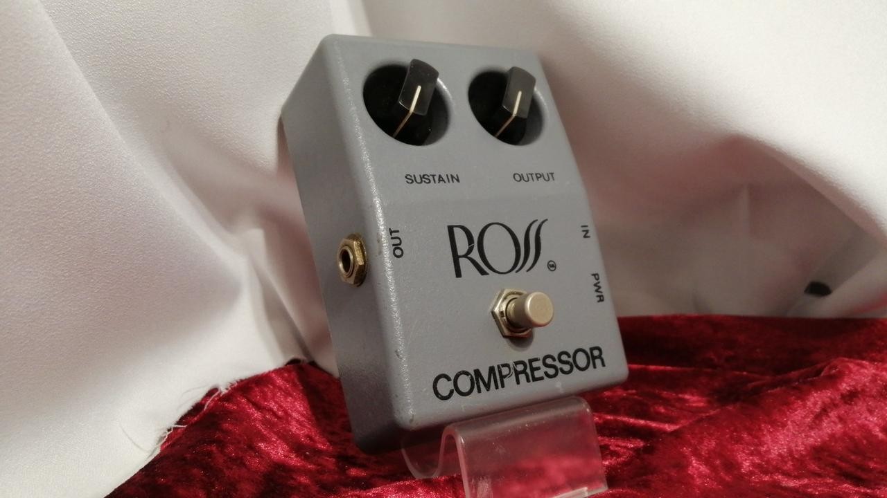 ROSS Compressor Vintage 1978 Version Effect Pedal with CTS Pot & CA3080E