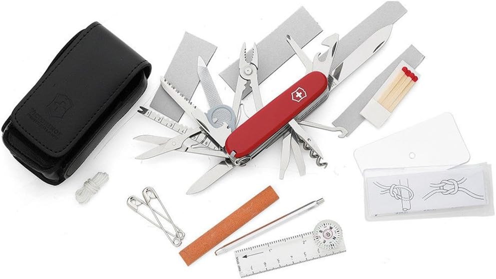 Victorinox SwissChamp SOS Kit 1.8810U0 Swiss Army Knife & Survival Kit