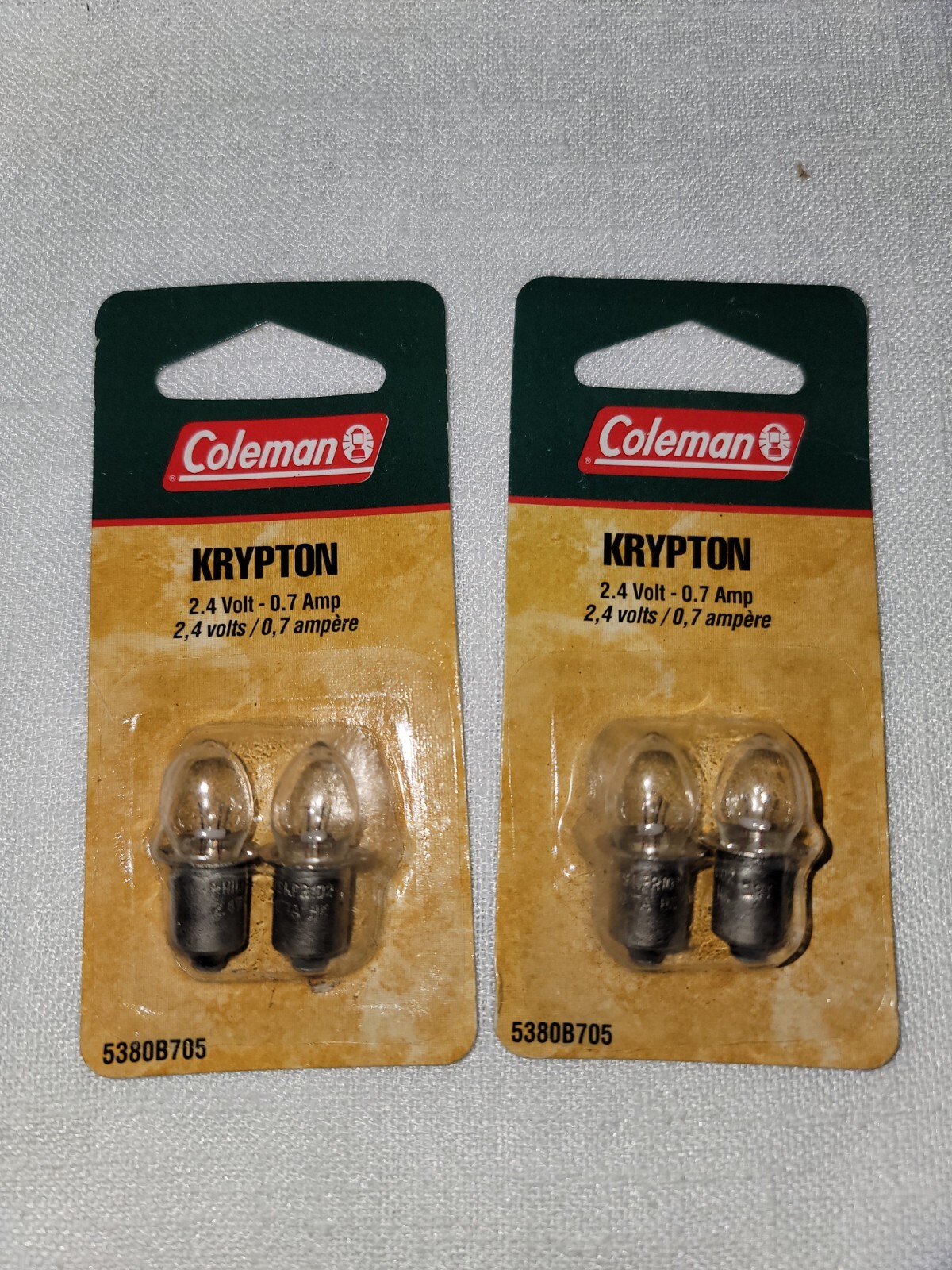 COLEMAN KRYPTON 2.4 Volt - 0.7 Amp Bulb (NOS)