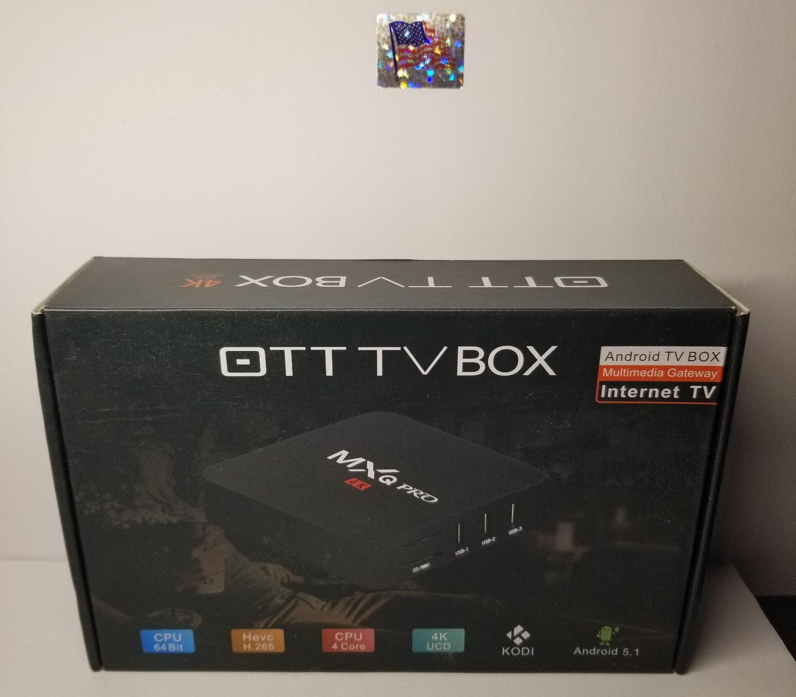 OTT TV BOX 4K UCD 64 BIT