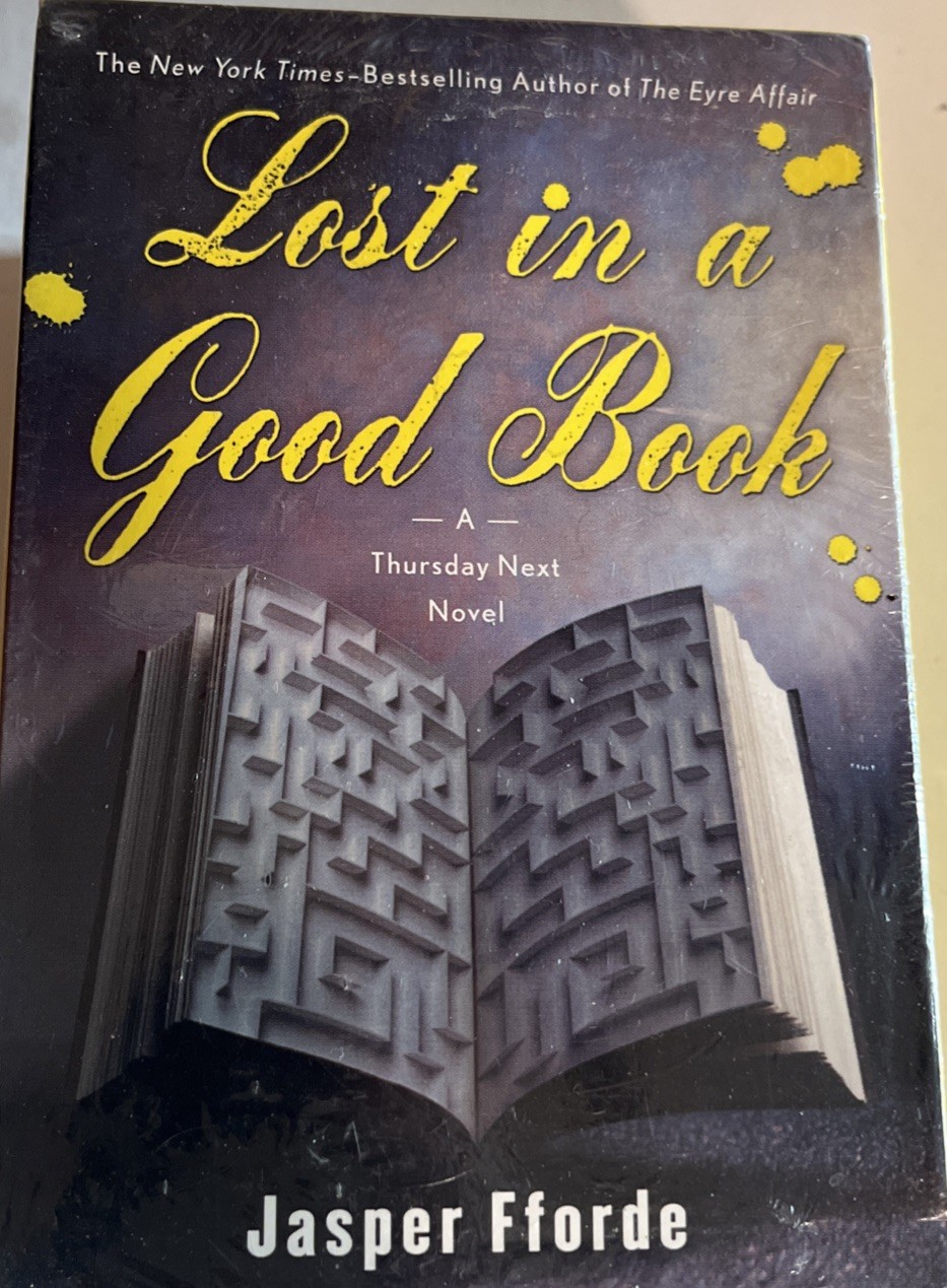Lost In A Good Book. Novel JASPER FFORDE 2003 Audiobook 7 Cassettes Box Set. MK