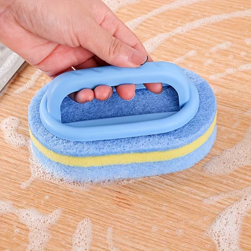 1/2PCS Magic Sponge Easy Cleaning Ceramic Tile Kitchen & Bathroom Surface, Glass