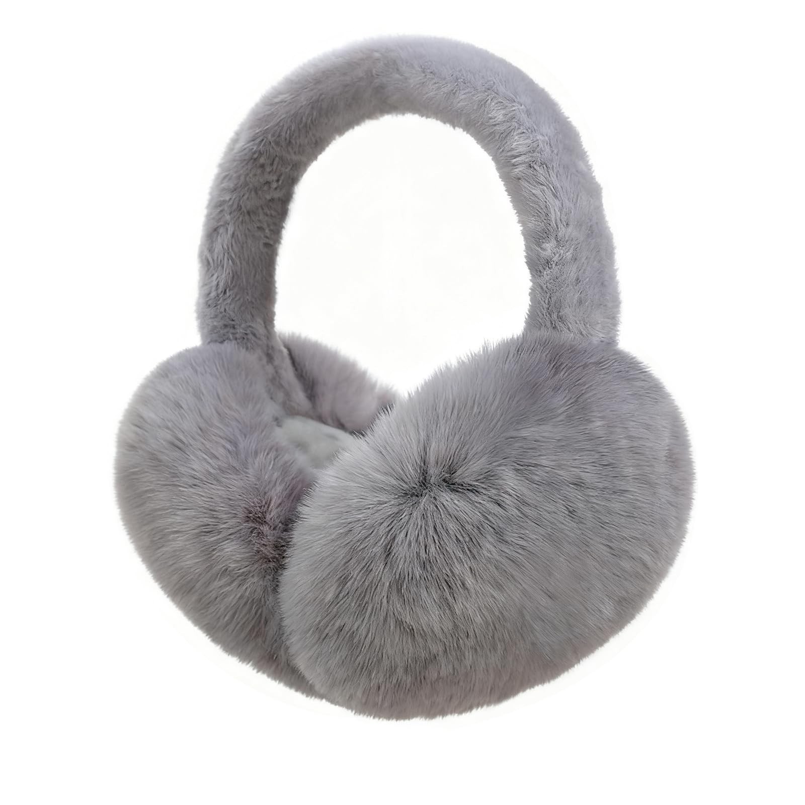 Ear Muffs for Winter Women Adjustable Faux Fur Earmuffs -Ear Warmer Headband ...