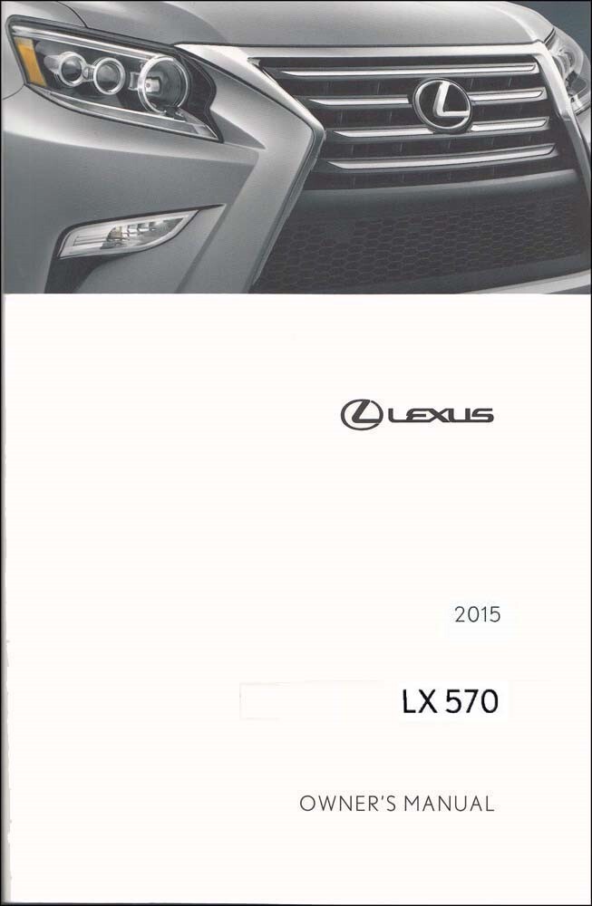 2015 Lexus LX 570 Owner's Manual