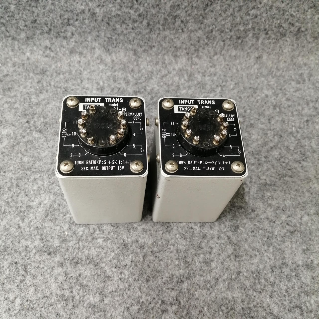 TANGO NN-6 Input Transformer Pair Vacuum Tube Amp Tested Japan