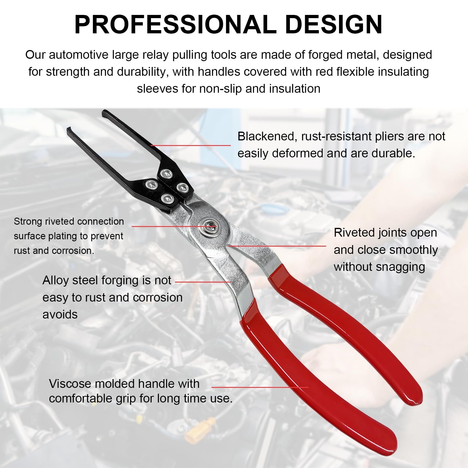 FSTURIOS 2PCS Relay and Fuse Removal Tool, Relay Puller Pliers Fuse Puller To...
